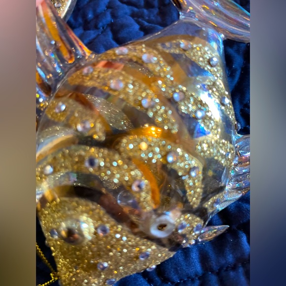 Dept. 56 Coast to Coast FISH Starfish Glass Ornament set of 8 Christmas tree - Picture 10 of 16